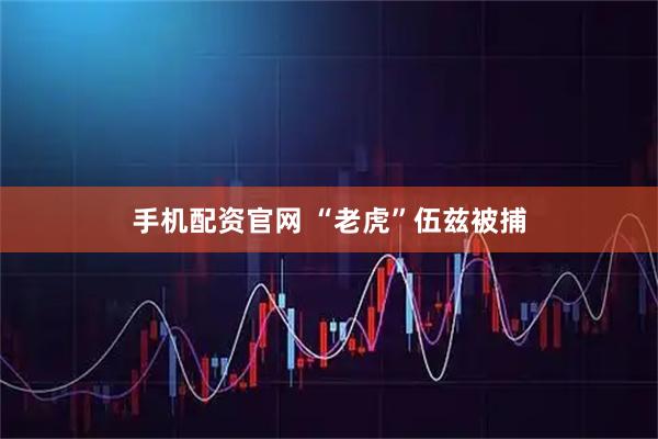 手机配资官网 “老虎”伍兹被捕